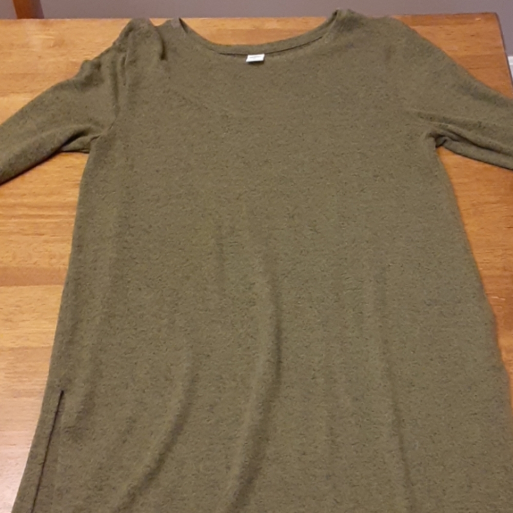 Olive green tunic